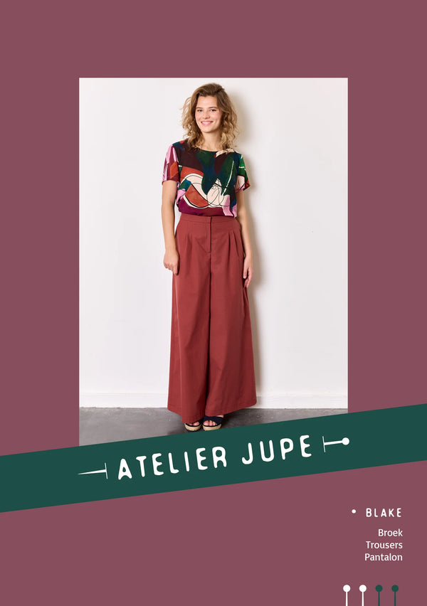 Papierschnittmuster | Atelier Jupe | Blake | Hose | Frauen 34 - 52