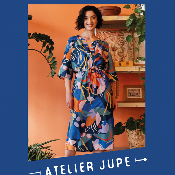 Papierschnittmuster | Atelier Jupe | Lynn | Kleid und Top | Frauen 34 - 52