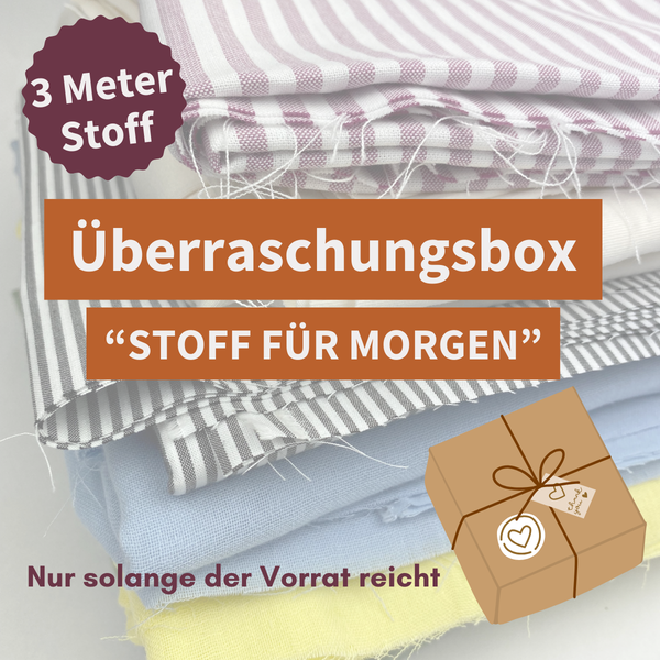 Überraschungsbox | Stoff für morgen | 3 m Stoff