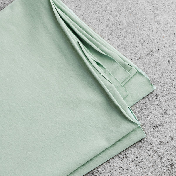 Organic Single Stretch Jersey | sage green || 95% Bio Baumwolle kbA 5 % Elasthan
