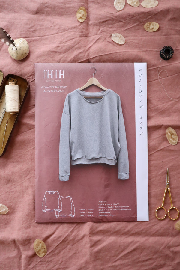 paper pattern | beta | sweater | Women XS - XL