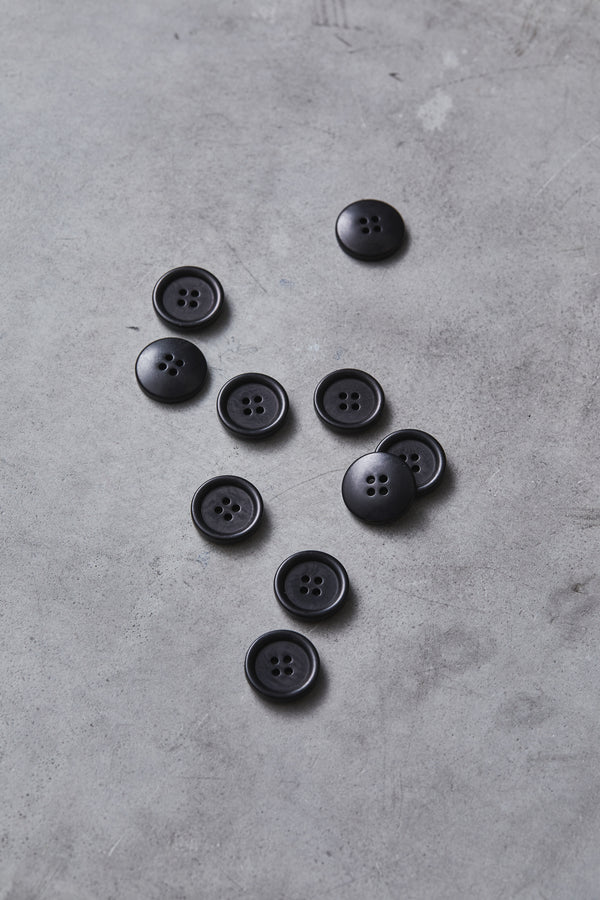 meetMILK® Dish Corozo button | 20mm | black