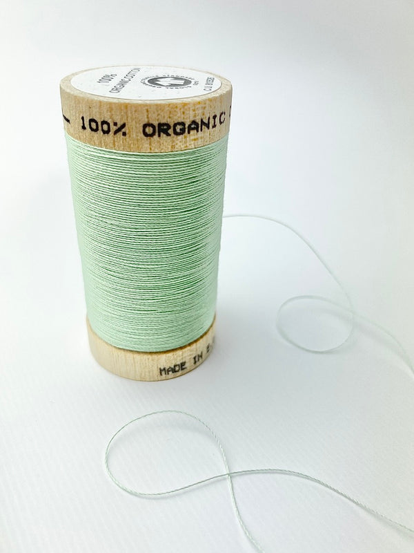 Organic Sewing Thread | mint 4820 | 100 meters || 100% organic cotton
